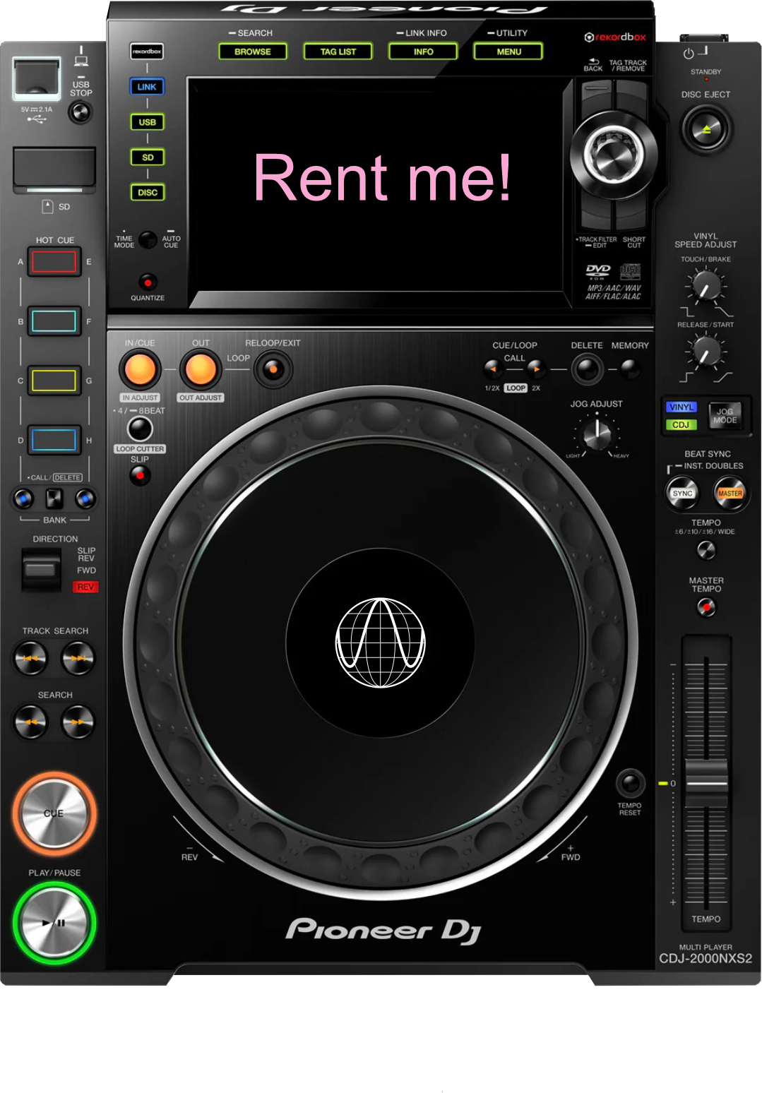 Pioneer DJ CDJ-2000NXS2